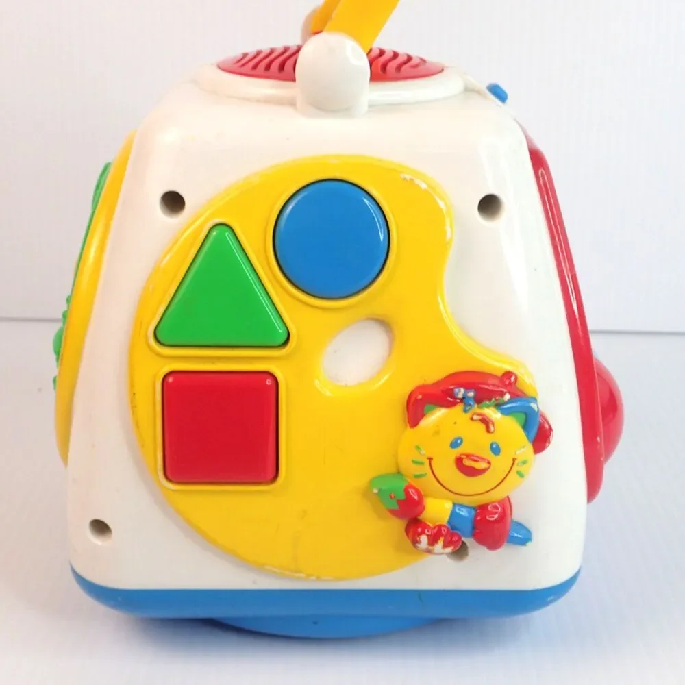 Vintage Fisher-Price Baby Smartronics Turn & Learn 71665 Carry Along Toy